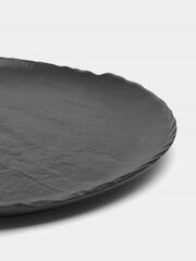 Черная фарфоровая плоская обеденная тарелка с имитацией камня Wilmax 23 см цена и информация | Посуда, тарелки, обеденные сервизы | 220.lv