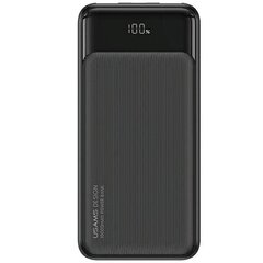 USAMS Powerbank 30000mAh 10W 1C+2A czarny|black XY Series 30KCD20201 (US-CD202) 3 porty цена и информация | Зарядные устройства Power bank | 220.lv