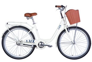 Velosipēds ST Lux, 26", balts цена и информация | Велосипеды | 220.lv