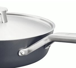 Fiskars Taiten сковорода с крышкой, 26 см цена и информация | Cковородки | 220.lv