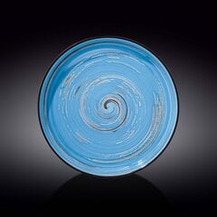 Тарелка обеденная с высокими бортиками синяя неглубокая Wilmax Англия цена и информация | Посуда, тарелки, обеденные сервизы | 220.lv