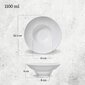 Wilmax dziļais šķīvis, 22,5 cm, 1100 ml cena un informācija | Trauki, šķīvji, pusdienu servīzes | 220.lv
