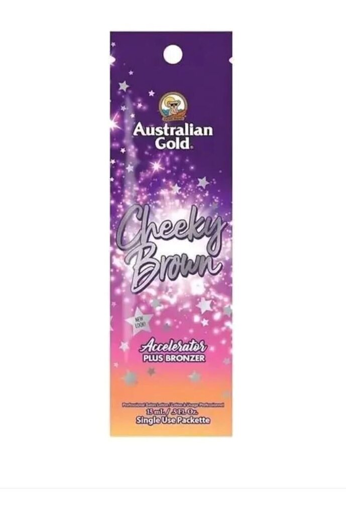 Solārija krēms Australian Gold Cheeky Brown, 15 ml cena un informācija | Solārija krēmi | 220.lv