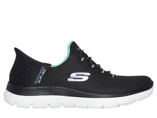Sporta apavi sievietēm Skechers 150123bktq, melni cena un informācija | Sporta apavi sievietēm | 220.lv