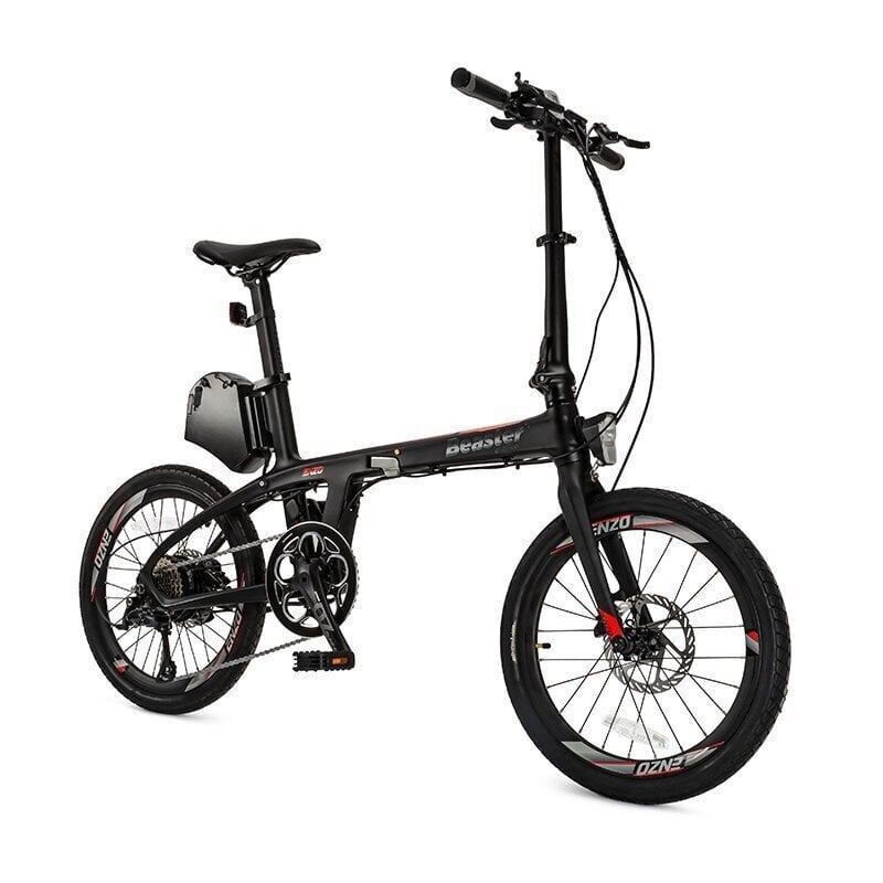 Elektriskais velosipēds Beaster BS125B 20", melns cena un informācija | Elektrovelosipēdi | 220.lv