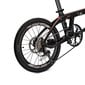 Saliekams velosipēds Beaster BS127B 20", melns цена и информация | Velosipēdi | 220.lv