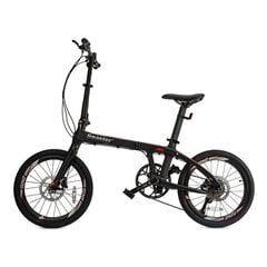 Saliekams velosipēds Beaster BS127B 20", melns цена и информация | Велосипеды | 220.lv