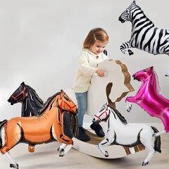 Фольгированные воздушные шарики Лошадь, комплект 6 шт. цена и информация | Шарики | 220.lv