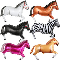 Фольгированные воздушные шарики Лошадь, комплект 6 шт. цена и информация | Шарики | 220.lv
