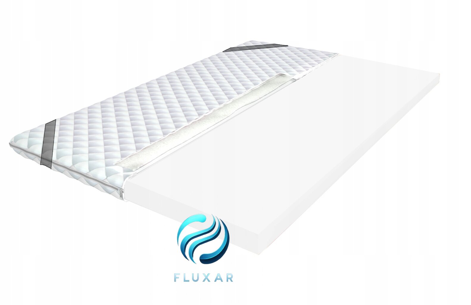 Fluxar home Pur matrača spilventiņš 130 x 200 x 5cm H008 cena un informācija | Virsmatrači | 220.lv