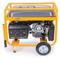 Benzīna ģenerators Powermat PM-AGR-6500M-K, 6500W, 2x230V cena un informācija | Elektrības ģeneratori | 220.lv