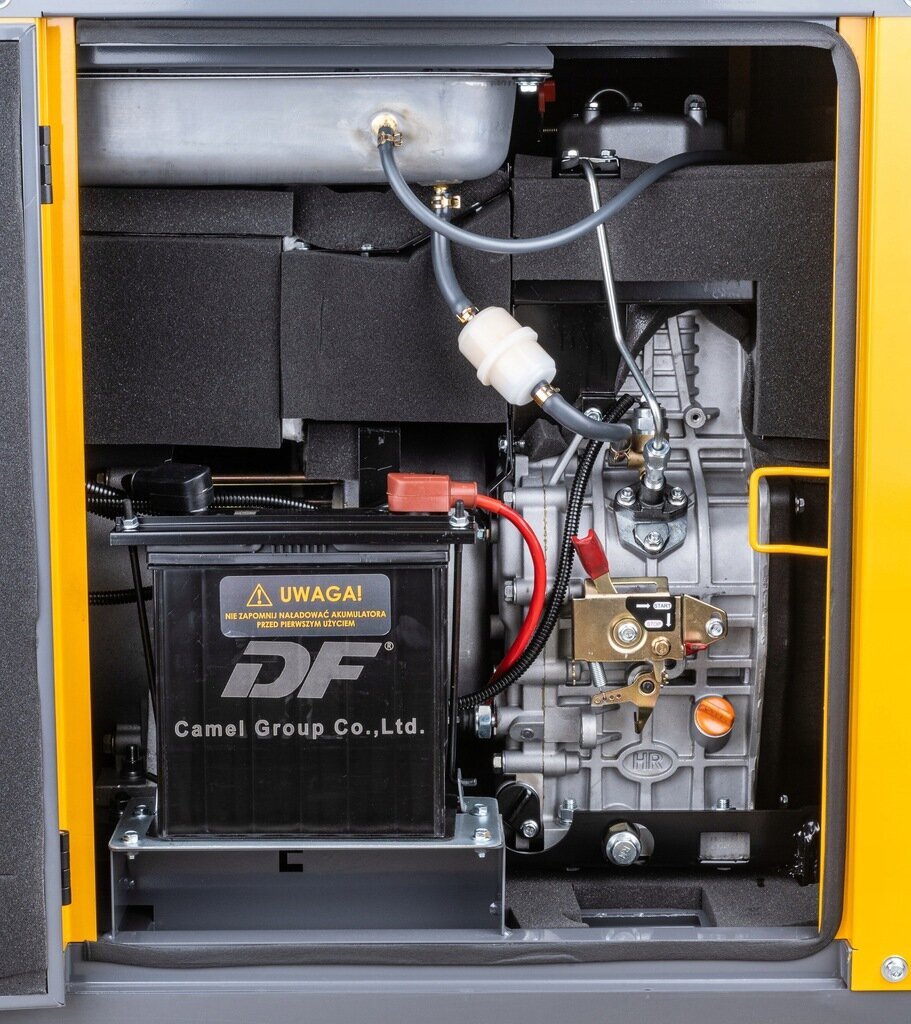 Dīzeļa ģenerators Powermat PM-AGR-10000MD, 10000W, 230V/400V/12V cena un informācija | Elektrības ģeneratori | 220.lv