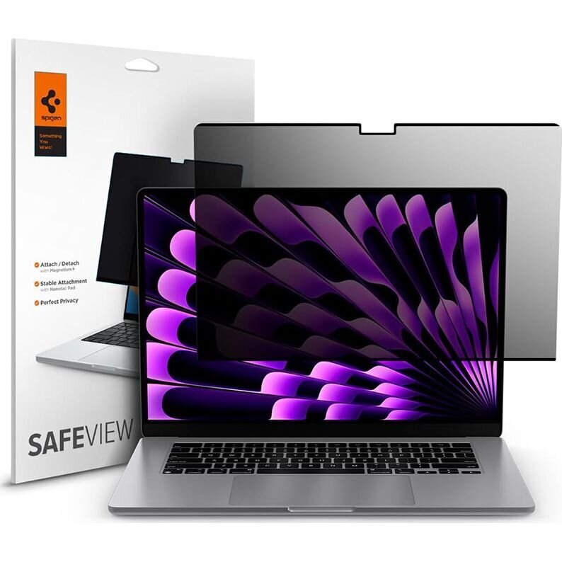 Spigen SafeView Privacy цена и информация | Portatīvo datoru dzesēšanas paliktņi un citi piederumi | 220.lv