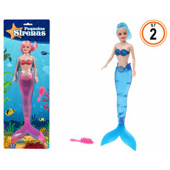 Lelle Sirena Bigbuy Fun cena un informācija | Rotaļlietas meitenēm | 220.lv