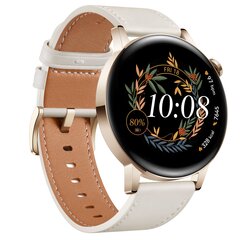 Товар с повреждённой упаковкой. Huawei Watch GT 3 Elegant White Leather цена и информация | Мобильные телефоны, фото и видео товары с поврежденной упаковкой | 220.lv