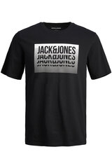 T-krekls vīriešiem Jack and Jones, melns cena un informācija | Vīriešu T-krekli | 220.lv