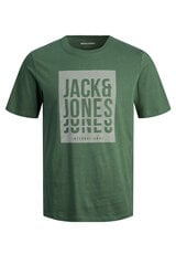 Футболкa Jack &amp; Jones 12248614DARKGREEN-M цена и информация | Мужские футболки | 220.lv