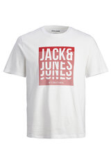 Футболкa Jack &amp; Jones 12248614WHITE-M цена и информация | Мужские футболки | 220.lv