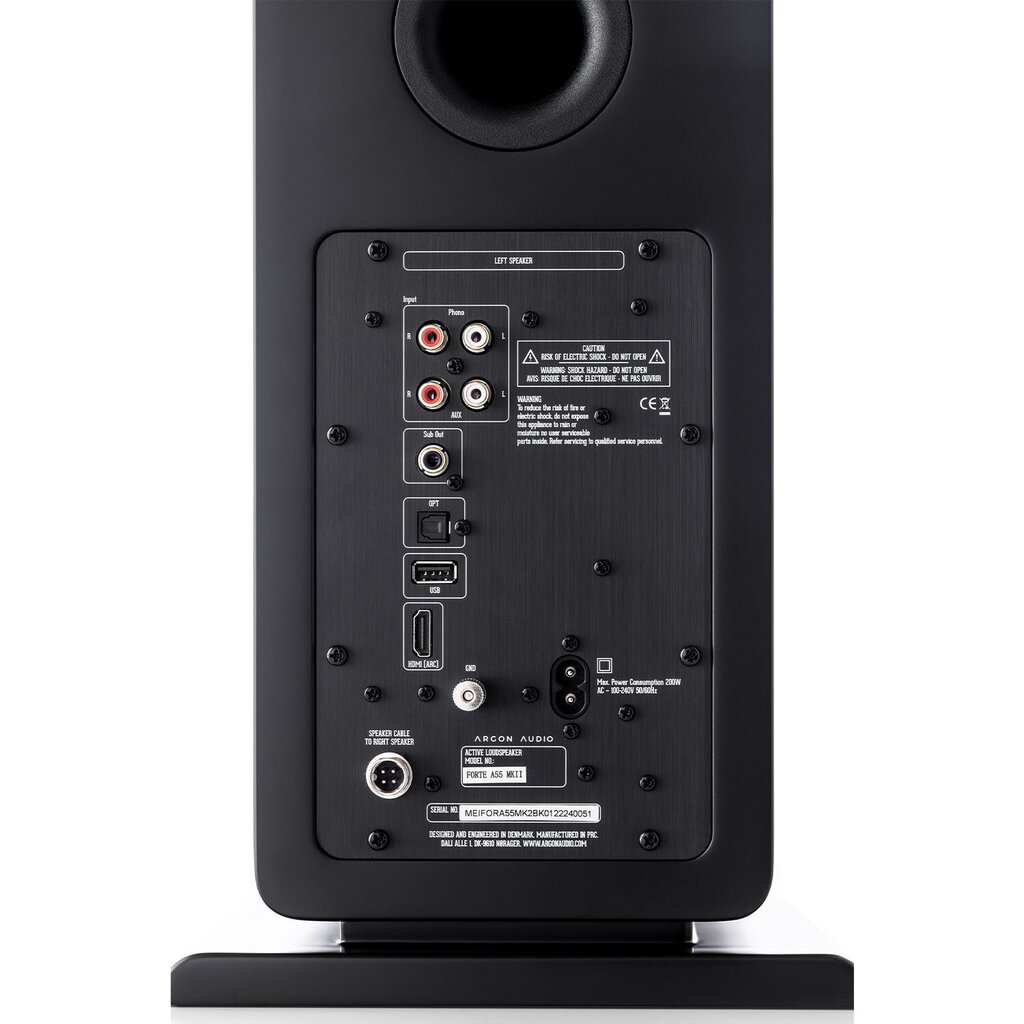 Argon Forte A55 MK2, melns цена и информация | Mājas akustika, Sound Bar sistēmas | 220.lv