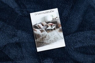 Современный ковер для стирки LINDO круг белый, противоскользящий, ворсистый цена и информация | Ковры | 220.lv