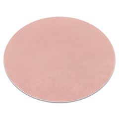 Современный ковер для стирки LINDO круг розовый, противоскользящий, ворсистый цена и информация | Ковры | 220.lv