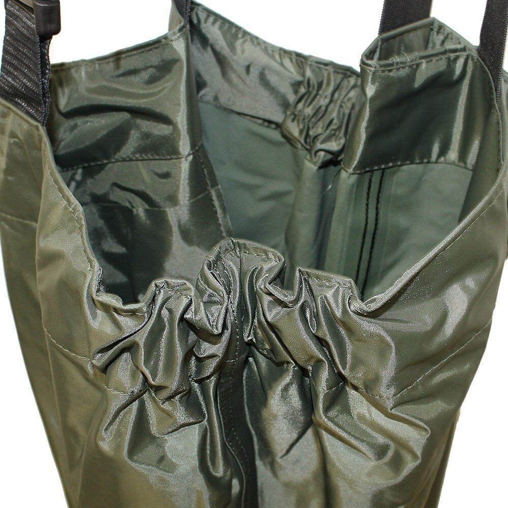 Makšķerēšanas bikses, zaļas, 43 izmērs cena un informācija | Makšķernieku apģērbs, zābaki | 220.lv