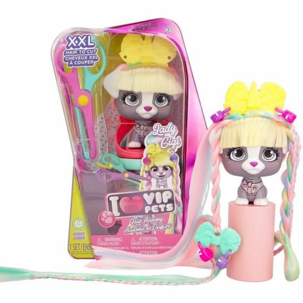 Lelle IMC Toys Vip Pets Hair Academy Lady Gigi cena un informācija | Rotaļlietas meitenēm | 220.lv