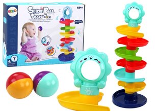 Krāsains celiņš bumbiņām Lean Toys cena un informācija | Rotaļlietas zīdaiņiem | 220.lv