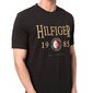 Tommy Hilfiger T-krekls vīriešiem 8720116200690, melns cena un informācija | Vīriešu T-krekli | 220.lv