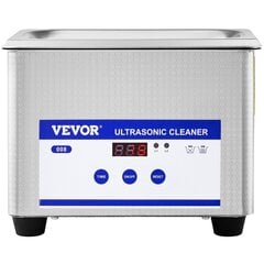 Ультразвуковой очиститель Vevor, 0,8 л цена и информация | Чистящие средства | 220.lv