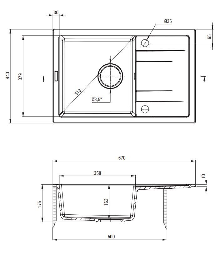 Granīta virtuves izlietne Deante Corio ar jaucējkrānu un dozatoru ZRCC2113, Graphite+Nero цена и информация | Virtuves izlietnes | 220.lv