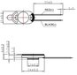 Auto skaļrunis MG24-15 0,5W 8Ohm - 24x15x4mm cena un informācija | Auto akustiskās sistēmas | 220.lv