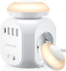 УдлинительChiclewW с USB C цена и информация | Тип батареек | 220.lv