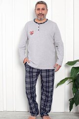 Мужские пижамы больших размеров P1141-PI-56/58 цена и информация | Мужские халаты, пижамы | 220.lv