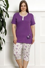 Pidžama sievietēm, violeta cena un informācija | Naktskrekli, pidžamas | 220.lv