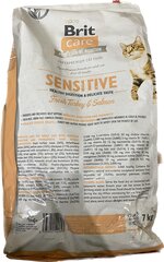 Товар с повреждением. Brit Care Cat Grain-Free Sensitive Healthy Digestion полноценный корм для кошек 7кг цена и информация | Товары с повреждениями | 220.lv