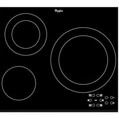 Keramikas plīts Whirlpool Corporation AKT807BF 58 cm 5600 W cena un informācija | Plīts virsmas | 220.lv