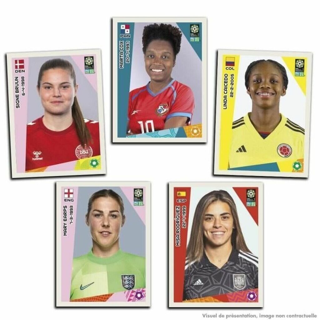 Uzlīmju komplekts Panini Fifa Women s World Cup AU/NZ 2023, 9 gab. cena un informācija | Rotaļlietas zēniem | 220.lv