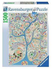 Puzle Ravensburger Blue Tree, autors Džeks Otans, 1500 d. cena un informācija | Puzles, 3D puzles | 220.lv