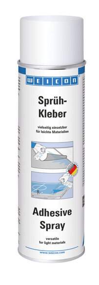 WEICON Adhesive Spray | 500 ml | Caurspīdīgs | Universāla līme savieno vieglus materiālus цена и информация | Līmes | 220.lv