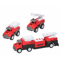 Mini kravas automašīnu komplekts bērniem, sarkans цена и информация | Игрушки для мальчиков | 220.lv