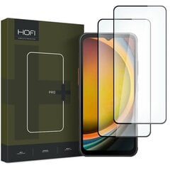 Hofi Pro+ защитное стекло для экрана Samsung G556 Galaxy Xcover 7 черное (2 штуки) цена и информация | Защитные пленки для телефонов | 220.lv