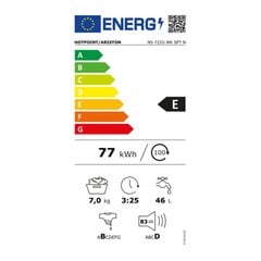 Стиральная машина Hotpoint-Ariston NS722UWKSPTN Белый 1200 rpm 7 kg цена и информация | Hotpoint Аутлет | 220.lv