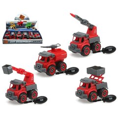 Rotaļu ugunsdzēsēju mašīna Bigbuy Fun Fire Dept, sarkana цена и информация | Игрушки для мальчиков | 220.lv