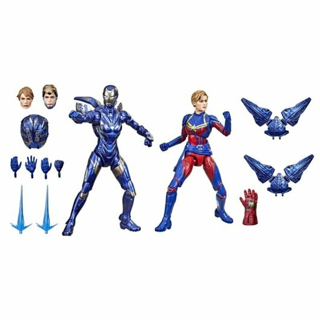 Figūriņu komplekts Hasbro Legends Infinity Captain Marvel Casual цена и информация | Rotaļlietas zēniem | 220.lv