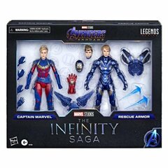 Figūriņu komplekts Hasbro Legends Infinity Captain Marvel Casual цена и информация | Игрушки для мальчиков | 220.lv