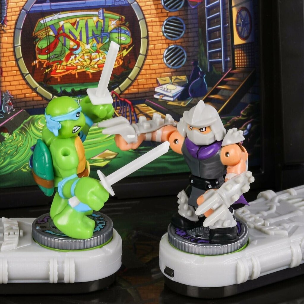 Kaujas stadions Teenage Mutant Ninja Turtles Legends of Akedo: Leonardo vs Shredder cena un informācija | Rotaļlietas zēniem | 220.lv