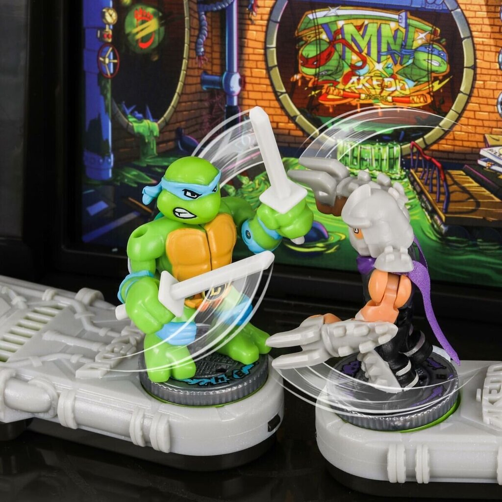 Kaujas stadions Teenage Mutant Ninja Turtles Legends of Akedo: Leonardo vs Shredder cena un informācija | Rotaļlietas zēniem | 220.lv