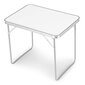 Saliekamais dārza galds ModernHome, balts cena un informācija | Dārza galdi | 220.lv