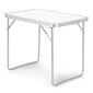 Saliekamais dārza galds ModernHome, balts cena un informācija | Dārza galdi | 220.lv